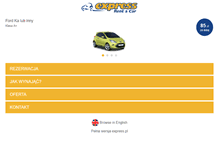 Tablet Screenshot of express.pl